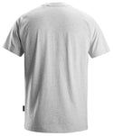 Snickers Men's Short Sleeve Logo T-shirt-GREY - Borderland Muff