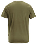 Snickers Men's Short Sleeve Logo T-shirt-KHAKI - Borderland Muff