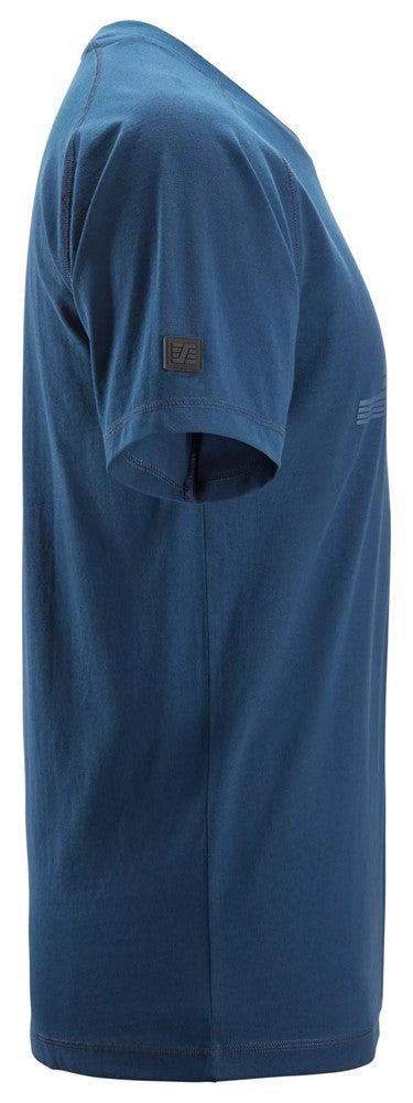Snickers Men's Short Sleeve Logo T-shirt-BLUE - Borderland Muff