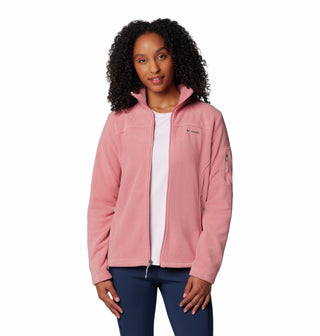 Columbia Ladies Fast Trek II regular Fit Full Zip Fleece-AGAVE - Borderland Muff