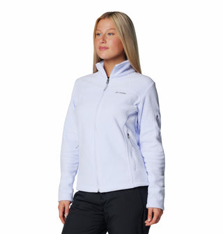 Columbia Ladies Fast Trek II regular Fit Full Zip Fleece-SNOW - Borderland Muff