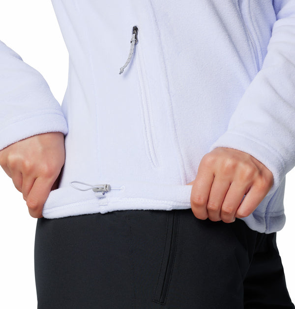 Columbia Ladies Fast Trek II regular Fit Full Zip Fleece-SNOW - Borderland Muff