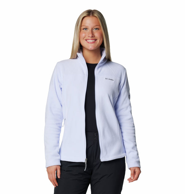 Columbia Ladies Fast Trek II regular Fit Full Zip Fleece-SNOW - Borderland Muff