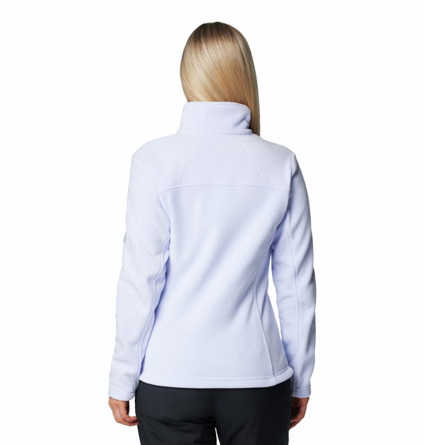 Columbia Ladies Fast Trek II regular Fit Full Zip Fleece-SNOW - Borderland Muff