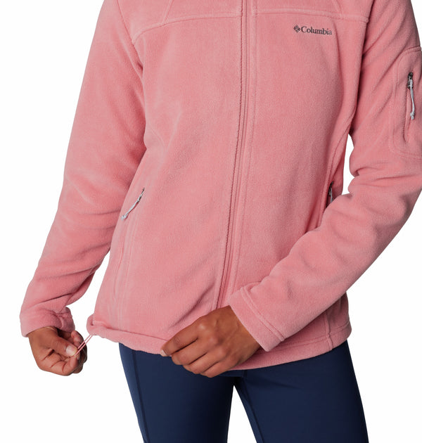 Columbia Ladies Fast Trek II regular Fit Full Zip Fleece-AGAVE - Borderland Muff