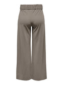 JDY Geggo Wide Fit Elasticated Trousers 30" Leg-DRIFTWOOD - Borderland Muff