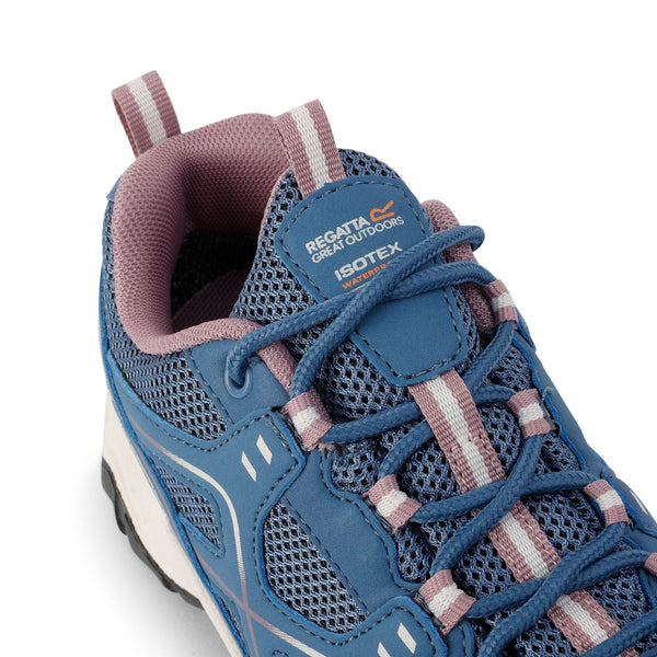 Regatta Ladies Waterproof Breathable Vendeavour Walking Shoe-BLUE - Borderland Muff