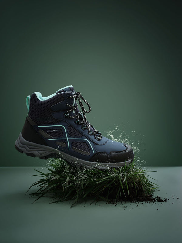 Regatta Ladies Waterproof Breathable Vendeavour Walking Boot-NAVY - Borderland Muff