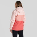 Craghoppers Ladies Kora Waterproof Breathable Wind Resistant Jacket-PEACH - Borderland Muff