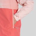 Craghoppers Ladies Kora Waterproof Breathable Wind Resistant Jacket-PEACH - Borderland Muff