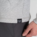 Craghoppers Mens Barn Half Zip Knit Look Fleece-GREY - Borderland Muff