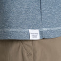 Craghoppers Mens Barn Half Zip Knit Look Fleece-BLUE - Borderland Muff