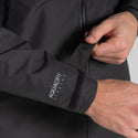 Craghoppers Mens Vanth Waterproof Breathable Wind Resistant Jacket-BLACK PEPPER - Borderland Muff