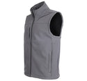 Fort Mens Breckland Windproof Breathable Fleece Lined Softshell Bodywarmer-GREY - Borderland Muff