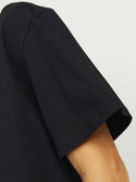 Jack & Jones Art Regular Fit 100% Cotton T-Shirt-BLACK - Borderland Muff