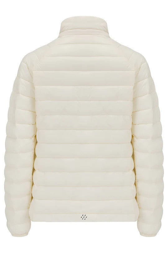 Mac In A Sac Ladies Synergy Insulated Packable Jacket-IVORY - Borderland Muff