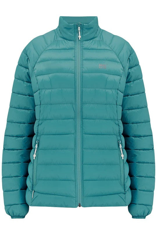 Mac In A Sac Ladies Synergy Insulated Packable Jacket-TEAL - Borderland Muff