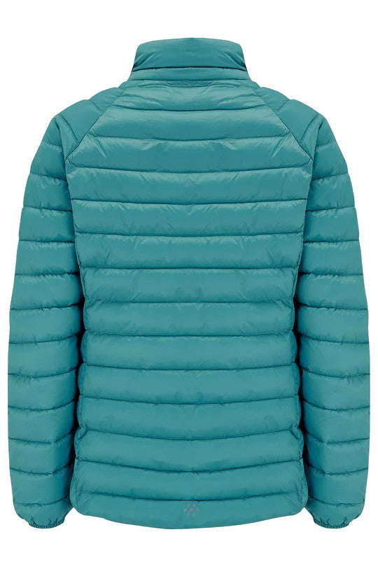 Mac In A Sac Ladies Synergy Insulated Packable Jacket-TEAL - Borderland Muff