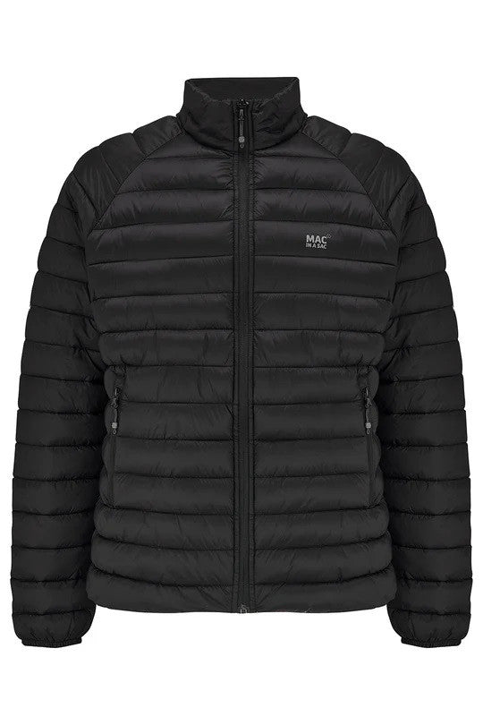 Mac In A Sac Mens Synergy Insulated Packable Jacket-BLACK - Borderland Muff