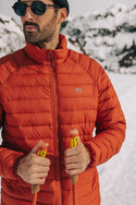 Mac In A Sac Mens Synergy Insulated Packable Jacket-BURNT - Borderland Muff