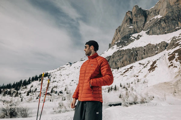 Mac In A Sac Mens Synergy Insulated Packable Jacket-BURNT - Borderland Muff