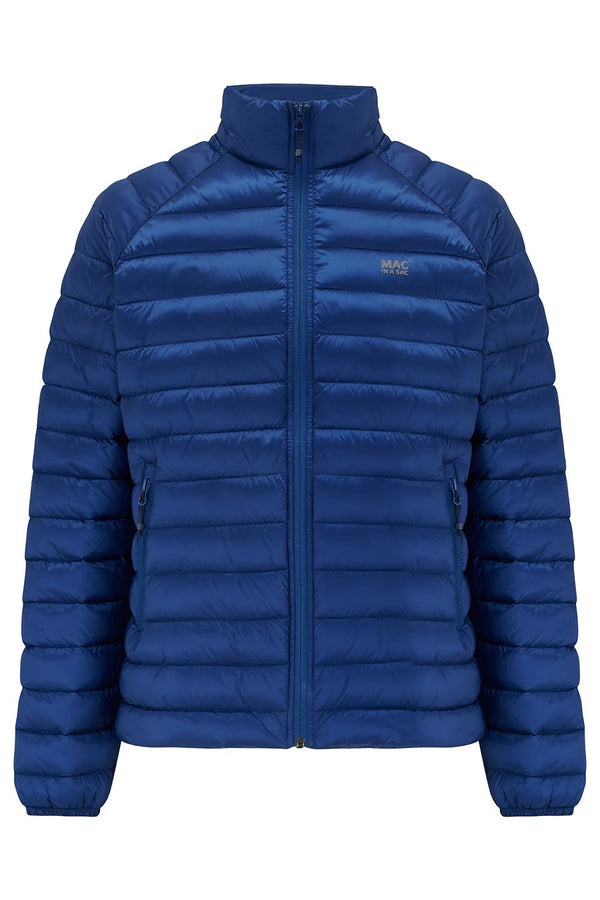 Mac In A Sac Mens Synergy Insulated Packable Jacket-SAPPHIRE - Borderland Muff