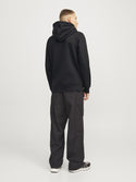 Jack & Jones Mens Regular Fit Outdoor Hoody-BLACK - Borderland Muff
