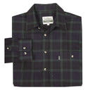 Champion Mens Matlock 100% Cotton Check Shirt-GREEN - Borderland Muff