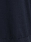 Produkt Mens Dawson Long Sleeve Regular Fit Cotton Knitted Polo-NAVY - Borderland Muff