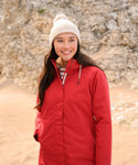 Lighthouse Ladies Waterproof Breathable Windproof Scarlett Mid-hip Coat-RED - Borderland Muff
