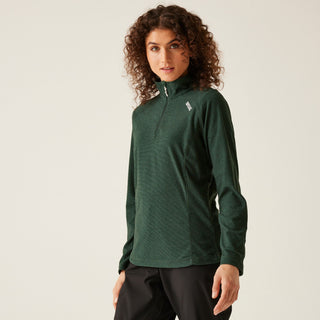 Regatta Ladies Montes Lightweight Half-Zip Fleece-DARK SPRUCE - Borderland Muff