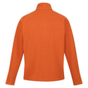 Regatta Mens Thompson Lightweight Half Zip Fleece-BURNT - Borderland Muff