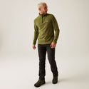 Regatta Mens Thompson Lightweight Half Zip Fleece-GREEN - Borderland Muff
