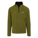 Regatta Mens Thompson Lightweight Half Zip Fleece-GREEN - Borderland Muff
