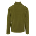 Regatta Mens Thompson Lightweight Half Zip Fleece-GREEN - Borderland Muff