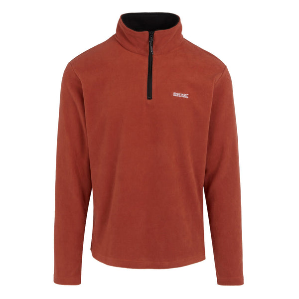 Regatta Mens Thompson Lightweight Half Zip Fleece-OCHRE - Borderland Muff