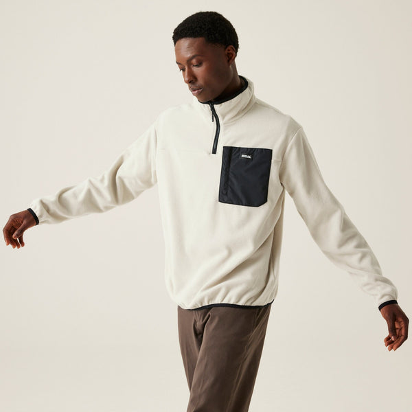 Regatta Mens Frankie Half Zip Fleece - Borderland Muff