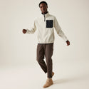 Regatta Mens Frankie Half Zip Fleece - Borderland Muff