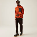 Regatta Mens Frankie Half Zip Fleece - Borderland Muff