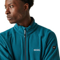 Regatta Mens Hadfield Full Zip Fleece-MOROCCANBLUE - Borderland Muff