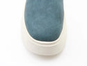 Heavenly Feet Ladies Litesole Vegan Friendly Arlo Bootee-BLUE - Borderland Muff