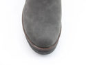 Heavenly Feet Ladies Vegan Friendly Low Wedge Ottavia Ankle Boot-GREY - Borderland Muff