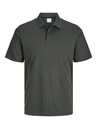 Jack & Jones Crodney Short Sleeved Polo-PEAT - Borderland Muff