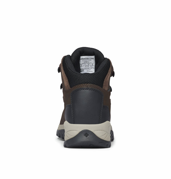 Columbia Ladies Newton Ridge Plus Waterpoof Breathable Leather Hiking Boot-CORDOVAN - Borderland Muff