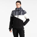 Dare2b Ladies Ice III Waterproof Breathable Stretch Ski Jacket-BLACK - Borderland Muff