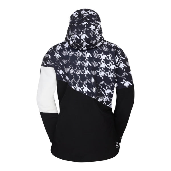 Dare2b Ladies Ice III Waterproof Breathable Stretch Ski Jacket-BLACK - Borderland Muff