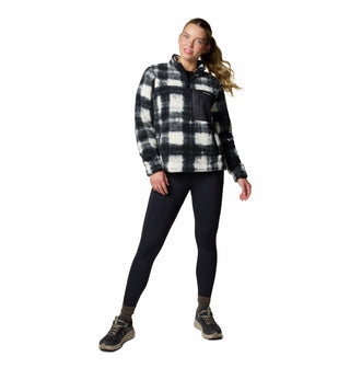 Columbia Ladies West Bend Regular Fit 1/4 Zip II -CHALK - Borderland Muff