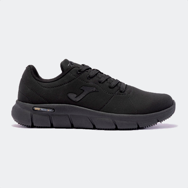 JOMA Ladies C500 2301 Black Slip Resistant Memory Foam Shoes-BLACK - Borderland Muff