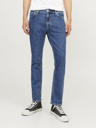 Jack & Jones Mens Clark Evan Regular Fit Mid Rise 995 Jean - Borderland Muff