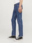 Jack & Jones Mens Clark Evan Regular Fit Mid Rise 995 Jean - Borderland Muff